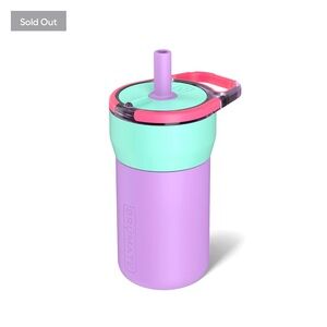NEW! BRUMATE Stardust LEAP Leakproof Locking Lid Kids Cup 12oz NEW IN BOX!